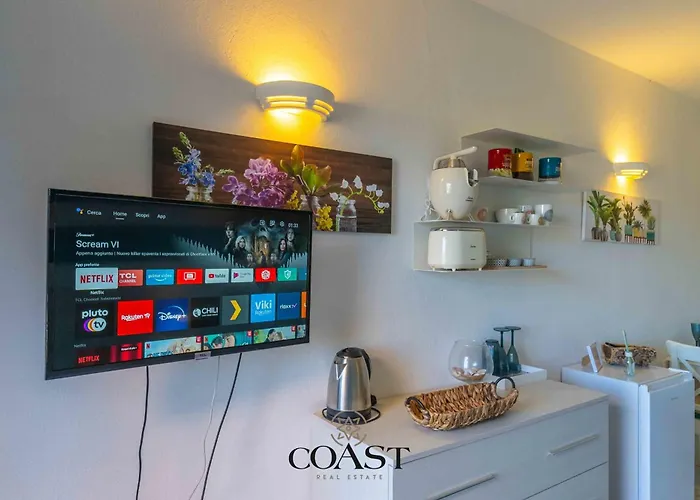 アパート Blueskyline- Vista Mare, Doccia Idromassaggio, A/c *