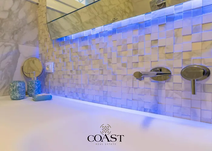 Blueskyline- Vista Mare, Doccia Idromassaggio, A/c オルビア